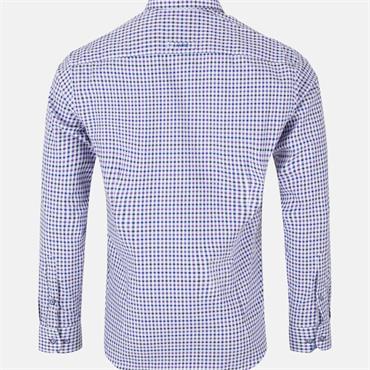 André Jackson Andre check Shirt Purple
