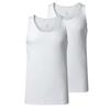 Vedoneire Men's Egyptian Cotton Classic Vest x 2  White