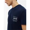 Tommy Jeans Sign Flag Tee Navy