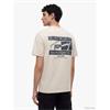 Tommy Jeans Sign Flag Tee Beige