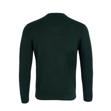 André Valencia V-Neck Jumper Forest