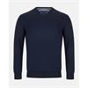 André Valencia V-Neck Jumper Navy