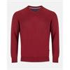 André Valencia V-Neck Jumper Merlot