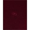André Valencia V-Neck Jumper Burgundy