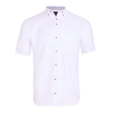 André Shannon Short Sleeve Shirt White