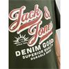 Jack & Jones Script Logo Tee Moss