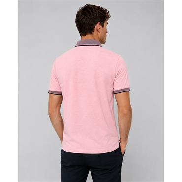 Advise Knitted Collar Polo Strawberry