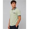 Advise Knitted Collar Polo Green
