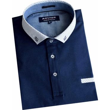 Advise Plain Advise Polo (Shirt Collor) Navy