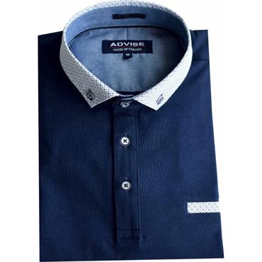 Advise Plain Advise Polo (Shirt Collor) Navy 2