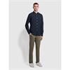 Farah Brewer Slim Fit Oxford Shirt Navy