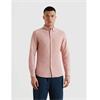 Farah Brewer Slim Fit Oxford Shirt Coral