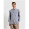 Farah Brewer Slim Fit Oxford Shirt Icelandic Blue