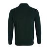 André Tory Quarter Zip Cotton Knit Forest