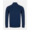 André Tory Quarter Zip Cotton Knit Ink