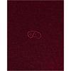 André Tory Quarter Zip Cotton Knit Burgundy