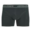 Jack & Jones 3-Pack Solid Trunks Dark Grey/Forest/Black