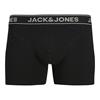 Jack & Jones 3-Pack Solid Trunks Dark Grey/Forest/Black