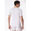 Schiesser T-Shirt Fine Rib Cotton Essentials White