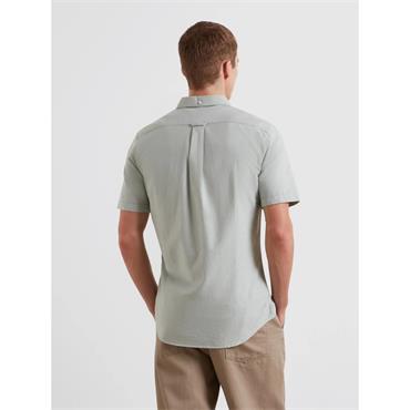 Farah Brewer Short Sleeve Shirt Jade