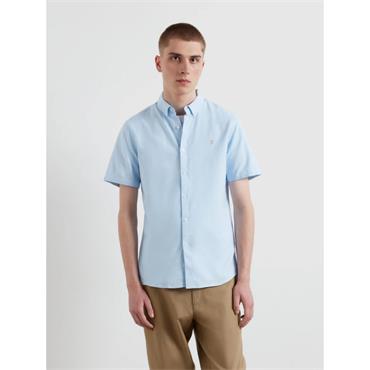 Farah Brewer Short Sleeve Shirt Sky