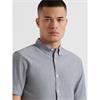 Farah Brewer Short Sleeve Shirt White/Navy