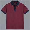 Tom Penn Melanage Polo Burgundy