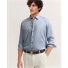 Bugatti Casual Print Shirt Blue