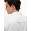 Tommy Jeans Slim Stretch Oxford Shirt White