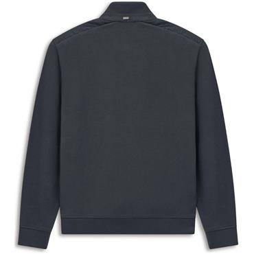 Bugatti Knitted Sweat Jacket  Navy