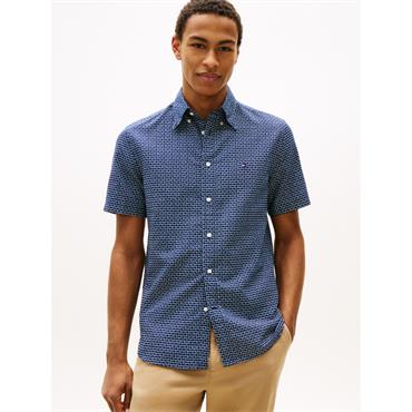 Tommy Hilfiger Light Blend Print Short sleeve Navy