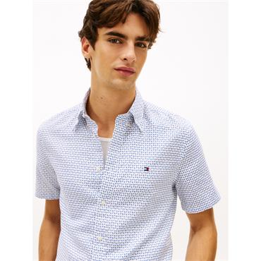 Tommy Hilfiger Light Blend Print Short sleeve White