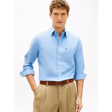 Tommy Hilfiger Light Oxford Solid Shirt Blue