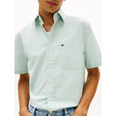 Tommy Hilfiger Light Oxford Shirt Sleeve Shirt Mint