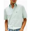 Tommy Hilfiger Light Oxford Shirt Sleeve Shirt Mint