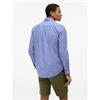 Tommy Hilfiger Stripe Poplin Shirt Blue