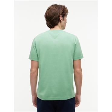 Tommy Hilfiger Script Stack Tee Grass