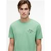 Tommy Hilfiger Script Stack Tee Grass