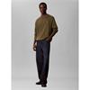 Calvin Klein Jeans Cotton Crew Neck  Olive