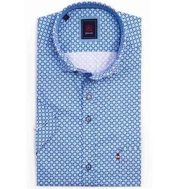 André Hamburg Short Sleave Shirt Sage