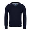 Drifter V-Neck Jumper Navy
