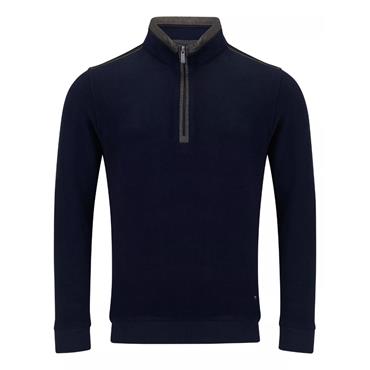 Drifter Quarter Zip Sweatshirt Navy
