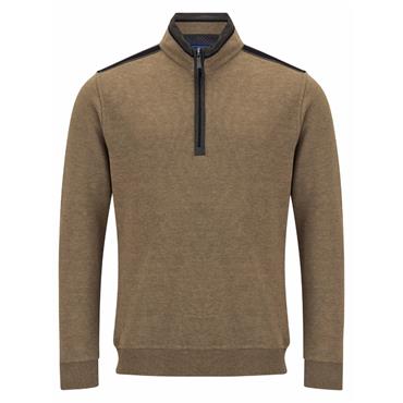 Drifter Quarter Zip Sweatshirt Caramel