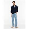 Tommy Jeans Essential Light 1/4 Zip Jumper Dark Blue
