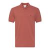 Calvin Klein Jeans Monogram Pique Polo T-Shirt Rust