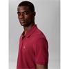 Calvin Klein Jeans Monogram Pique Polo T-Shirt Rhododendron