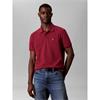 Calvin Klein Jeans Monogram Pique Polo T-Shirt Rhododendron