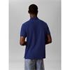 Calvin Klein Jeans Monogram Pique Polo T-Shirt Estate Blue