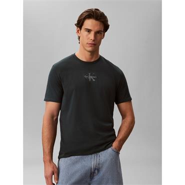 Calvin Klein Jeans Micro Monolog T-Shirt Navy