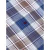 Drifter Short Sleave Check Shirt Blue